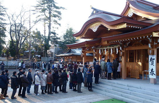 正月の初詣